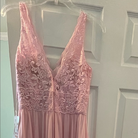 Morilee Embroidered Bridesmaid Dress - Picture 3 of 6